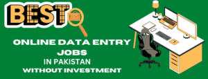 Online Data Entry Jobs in Pakistan Without Investment