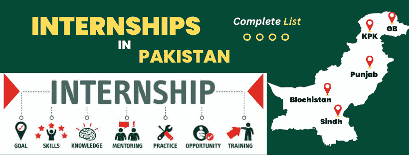 Internships in Pakistan 