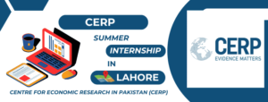 CERP Internship Summer Program In Lahore